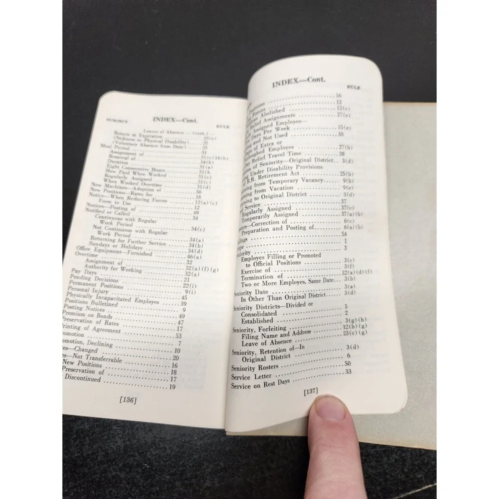 1967 VTG Employee Agreement for The‎ Milwaukee Road Railroad